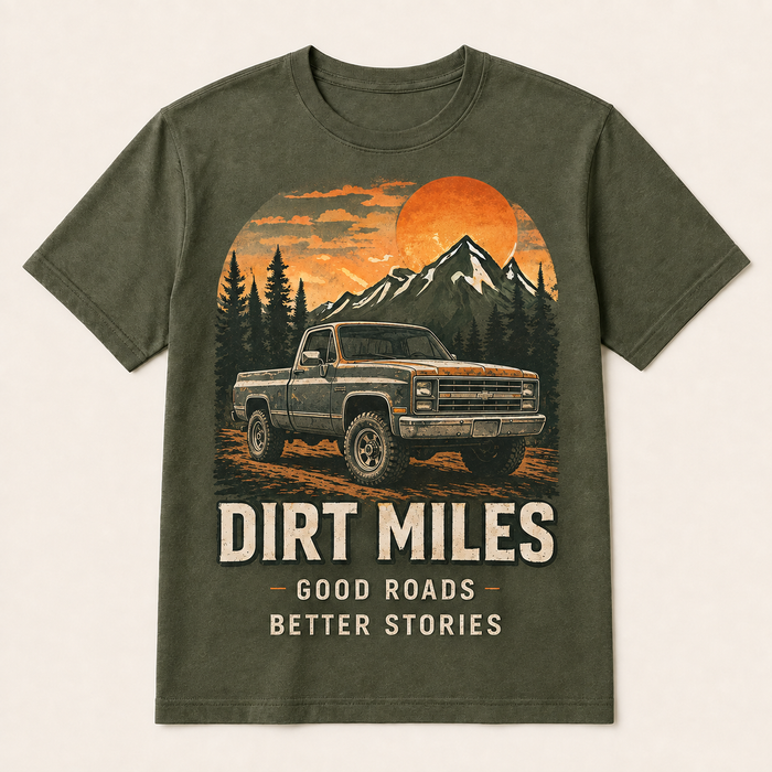 Dirt Miles Tee