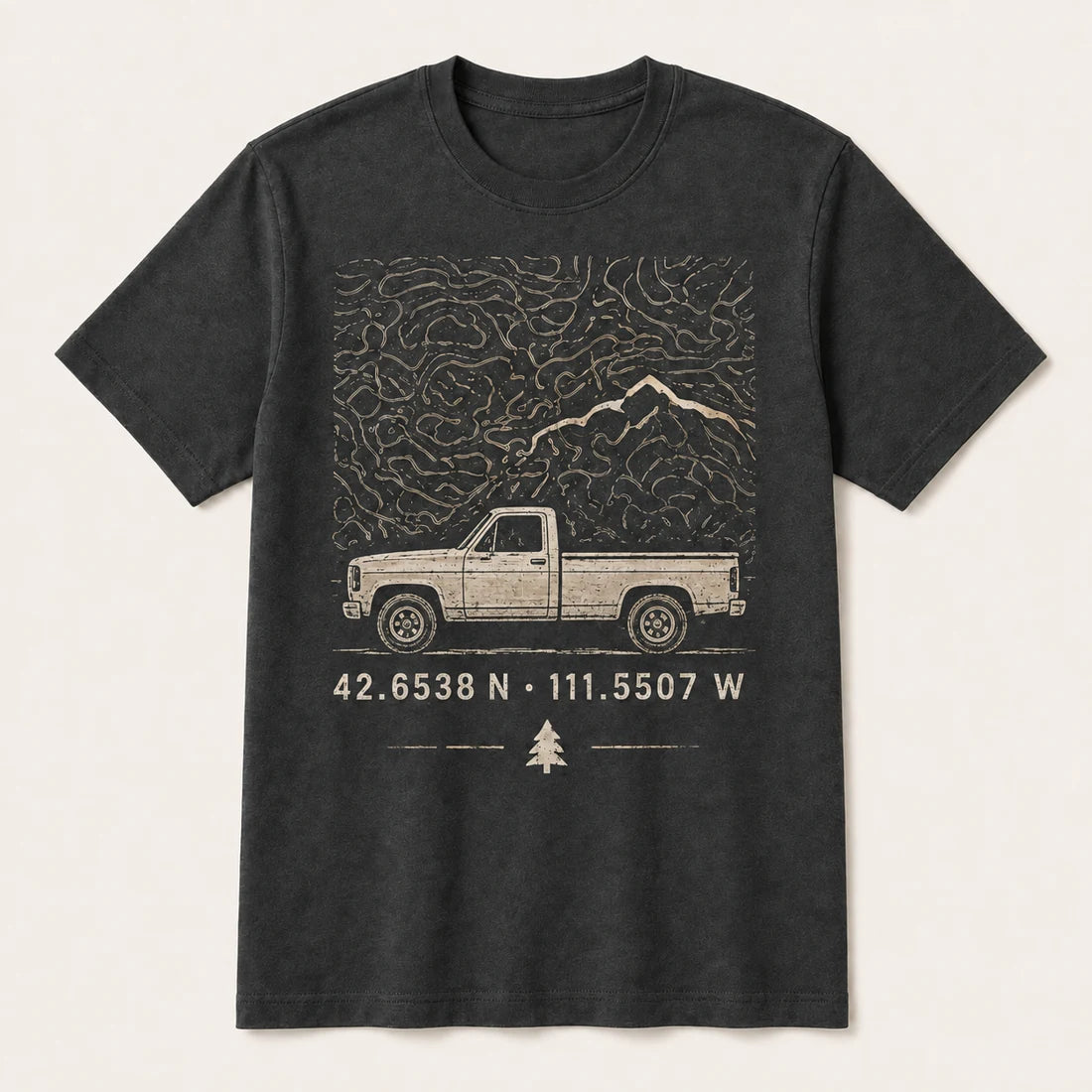 Ridge Lines Tee